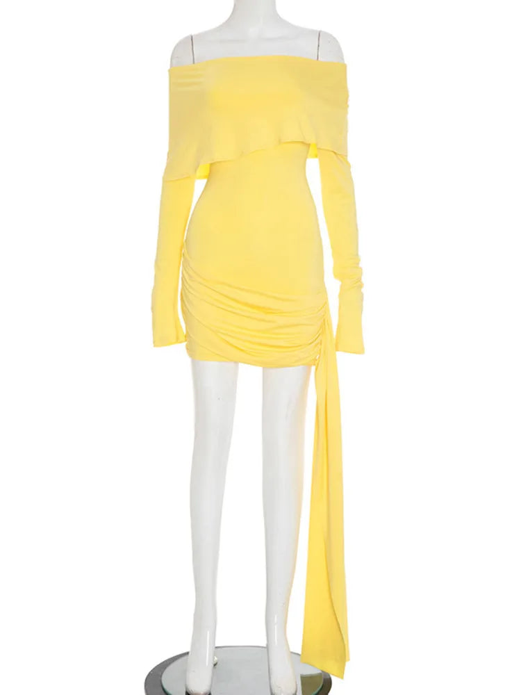 שמלה מקסי דגם ניצן