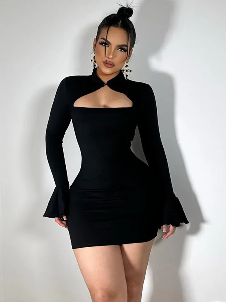 שמלה מקסי דגם אגם