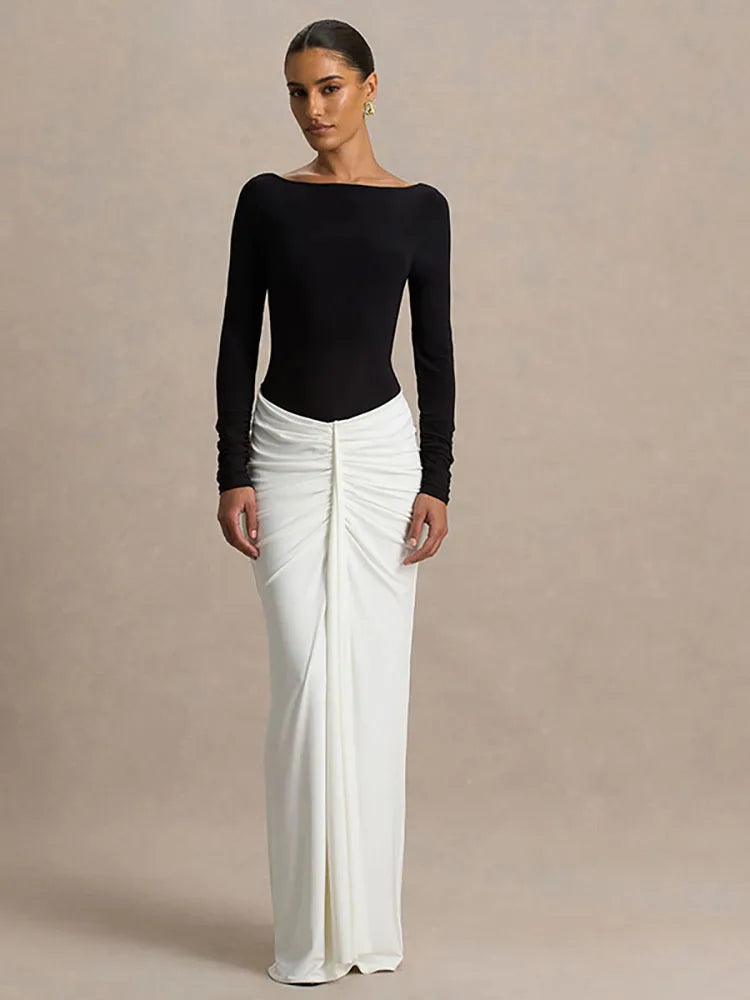 שמלה מקסי דגם קארין