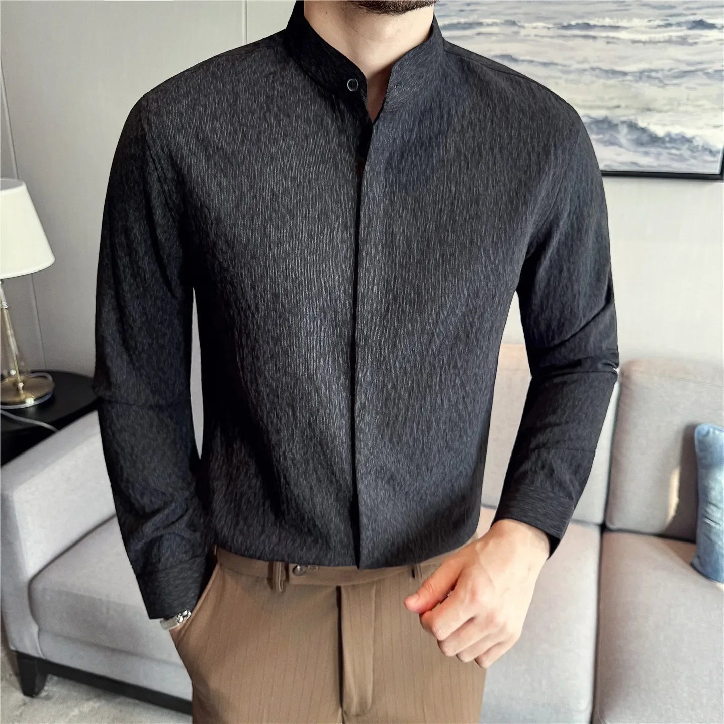 חולצה מכופתרת אלגנט