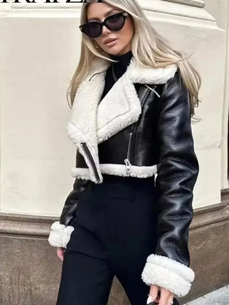 מעיל קצר מעור - דגם מיאל