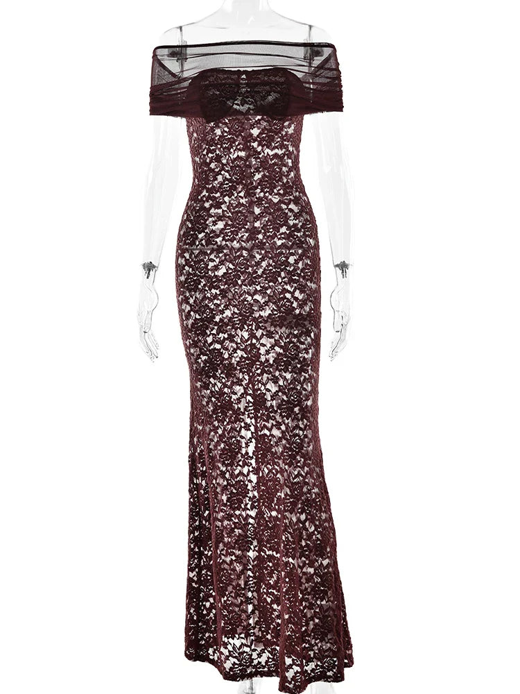 שמלה מקסי  הגר