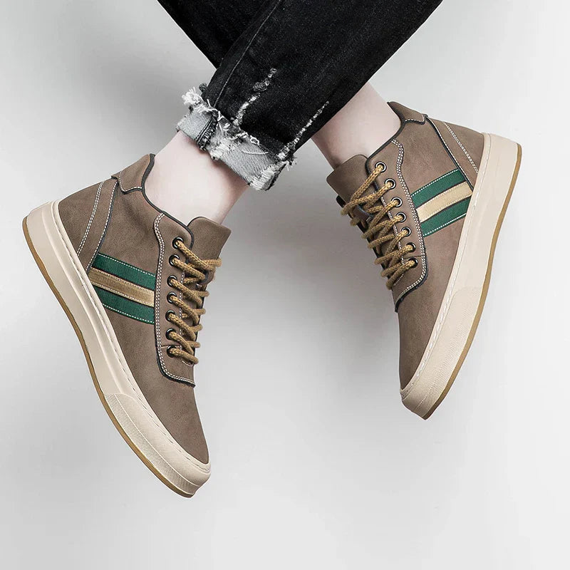 סניקרס עור בגימור איטלקי IMPERO