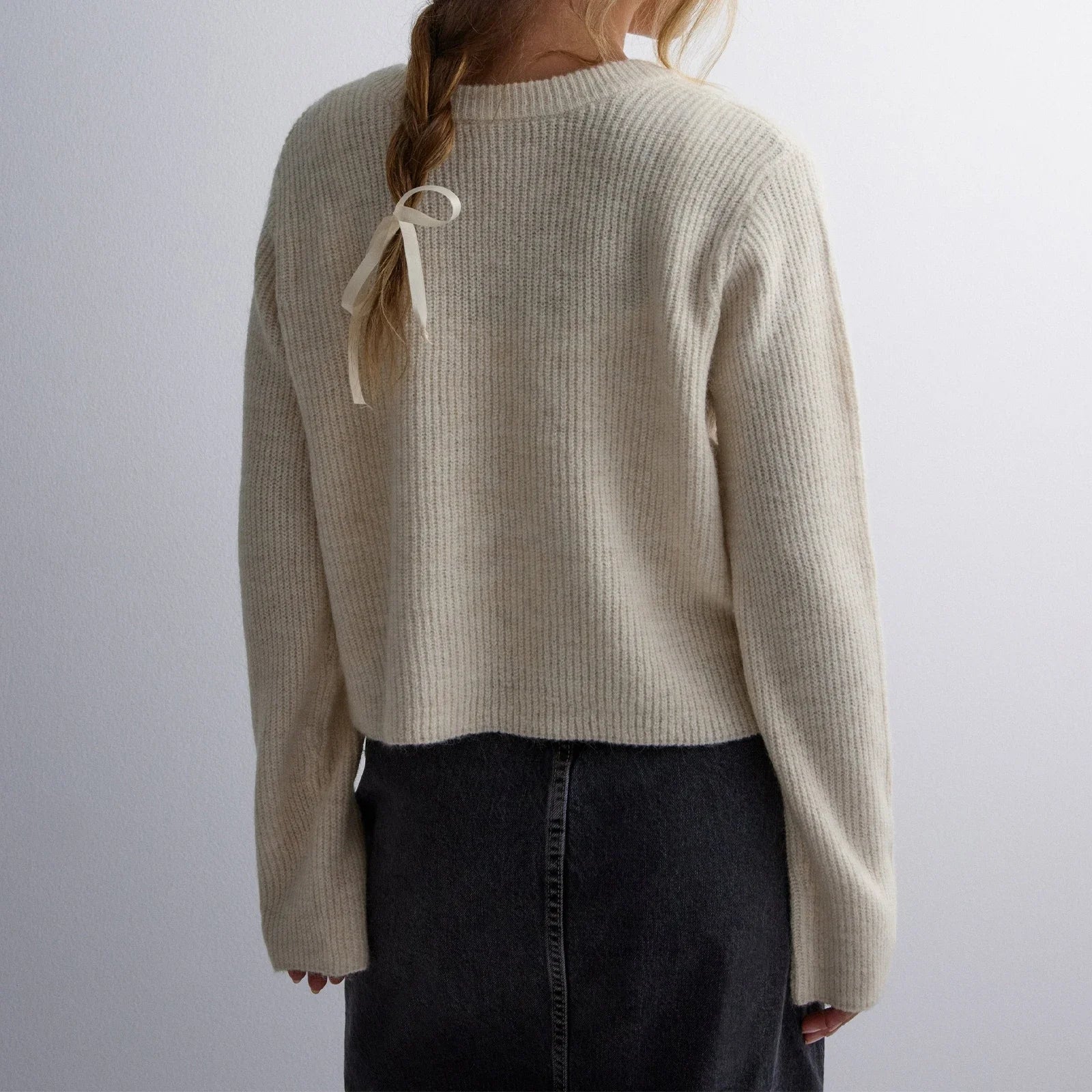 Arthur קרדיגן קשירה סרוג