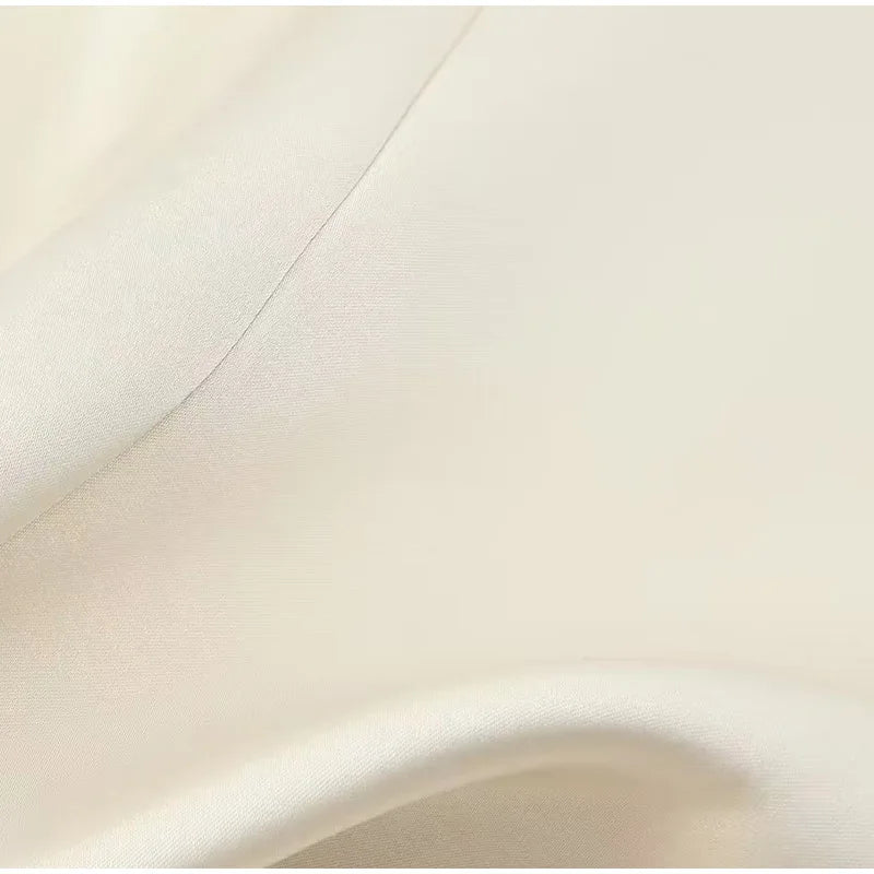 חליפת משי שני חלקים מחויטת מכנסיים ובלייזר - מורל